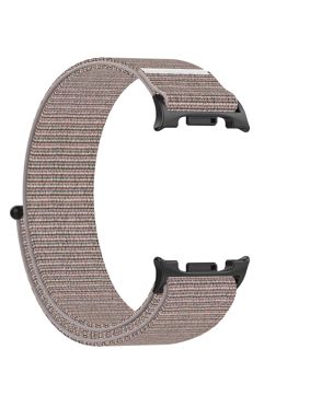 Tiera Samsung Galaxy Watch 8 nylon band pink sand