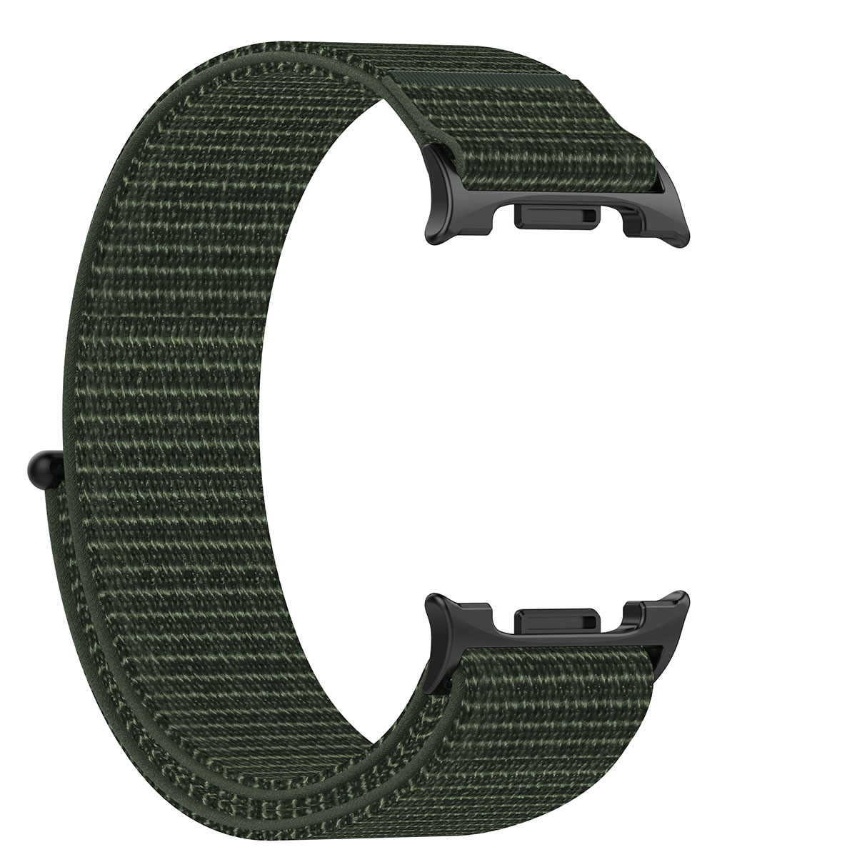 Tiera Samsung Galaxy Watch 8 nylon band dark green
