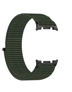 Tiera Samsung Galaxy Watch 8 nylon band dark green