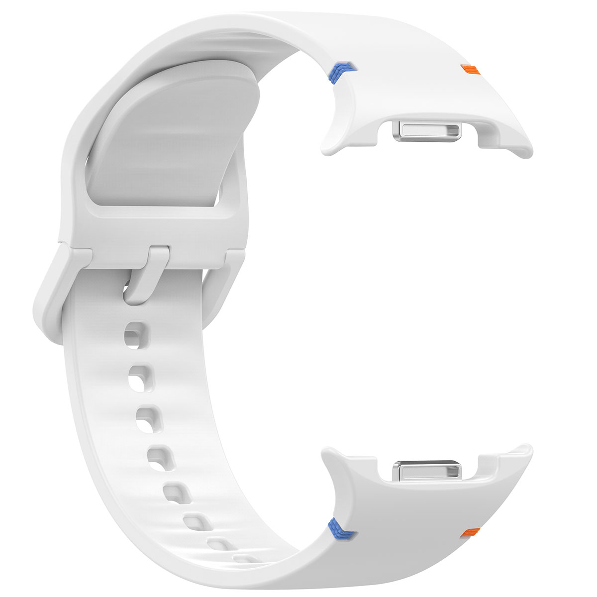 Tiera Samsung Galaxy Watch 8 silicone band white