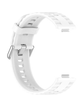 Tiera Huawei Watch Fit 4 silicone band white