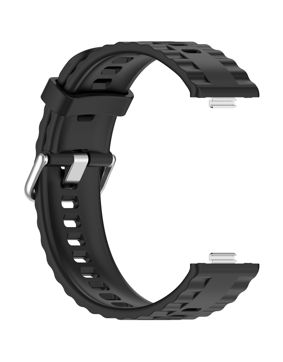 Tiera Huawei Watch Fit 4 silicone band black