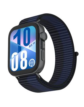 Tiera Huawei Watch Fit 4 nylon band blue