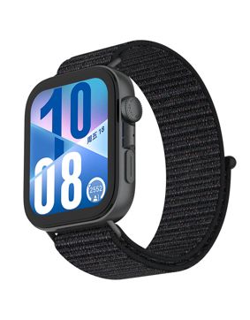 Tiera Huawei Watch Fit 4 nylon band black