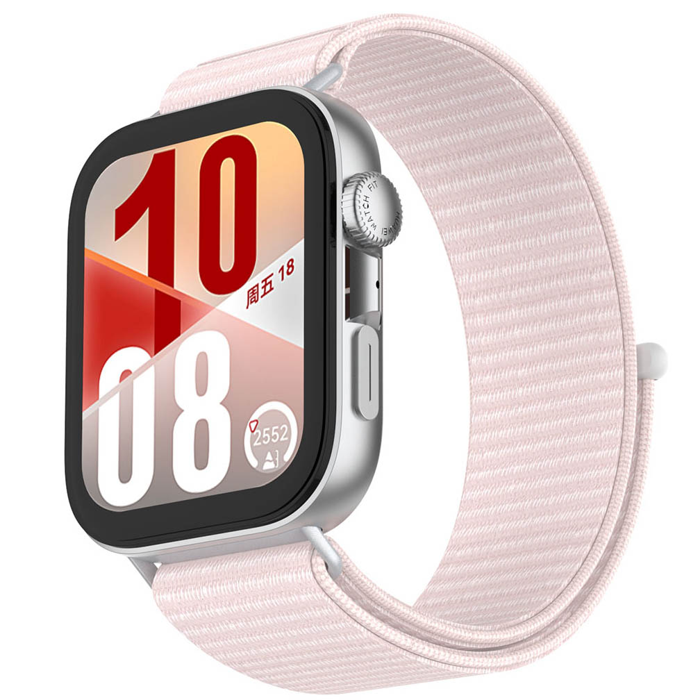 Tiera Huawei Watch Fit 4 nylon band pink