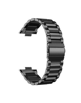 Tiera Huawei Watch Fit 4 stainless steel band black