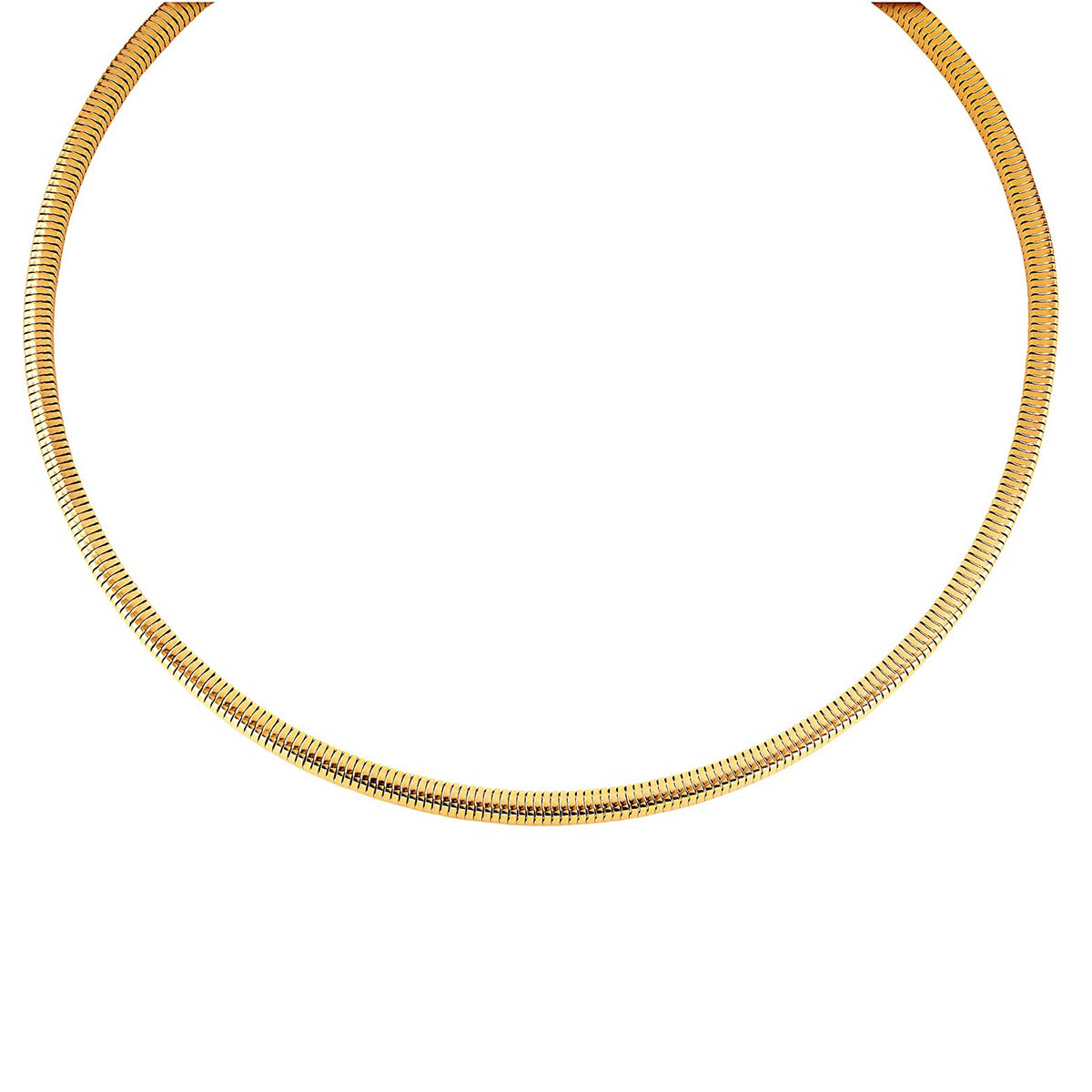 Lykka Trend goldplated steel necklace 50+3cm