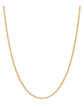 Lykken Basics venetian chain goldplated 1mm