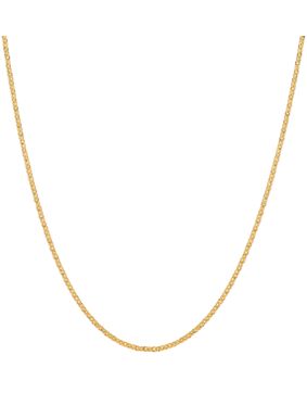 Lykken Basics anchor chain gold plated 1.5 mm