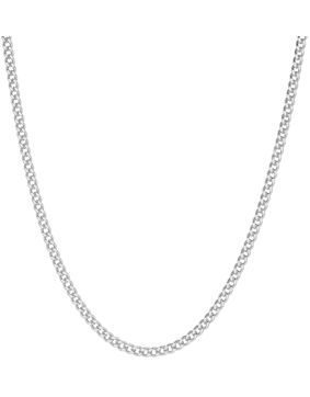Lykken Basics curb chain 2.45 mm silver
