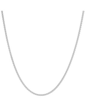 Lykken Basics wheat chain 1.2 mm silver