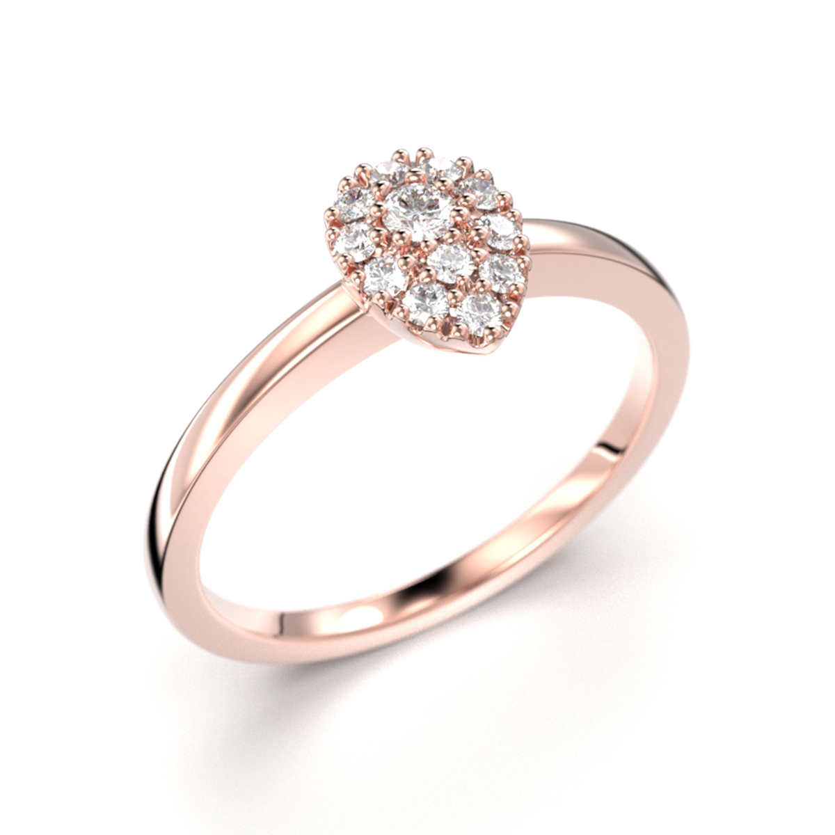 Festive Thelma 111-100-kkvk rivitimanttisormus