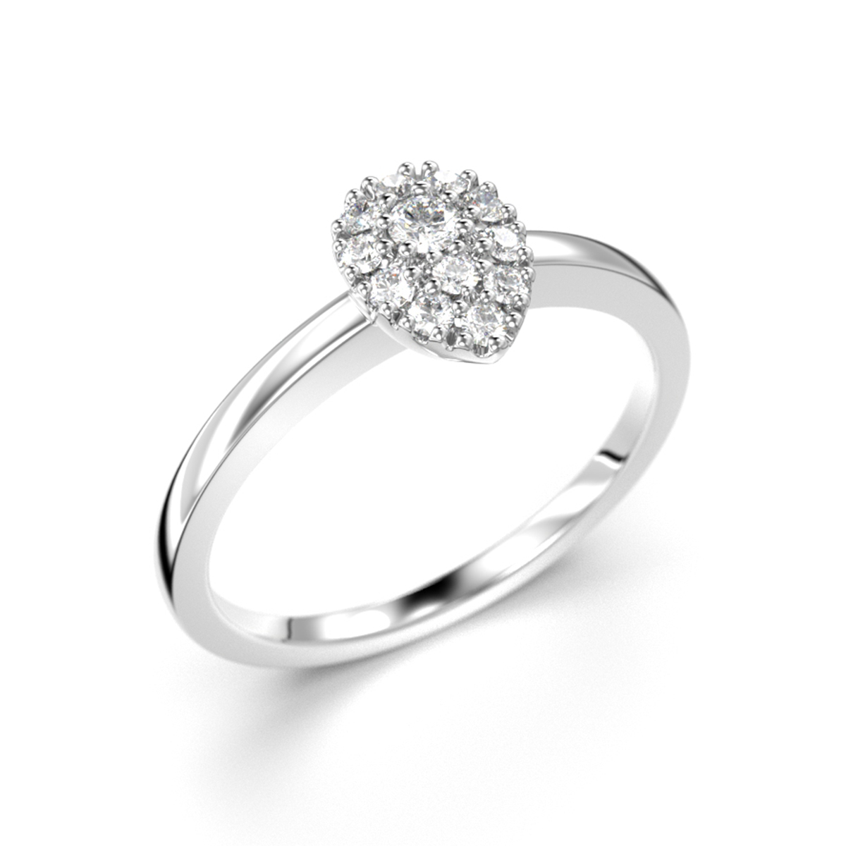 Festive Thelma 111-100-kkvk rivitimanttisormus