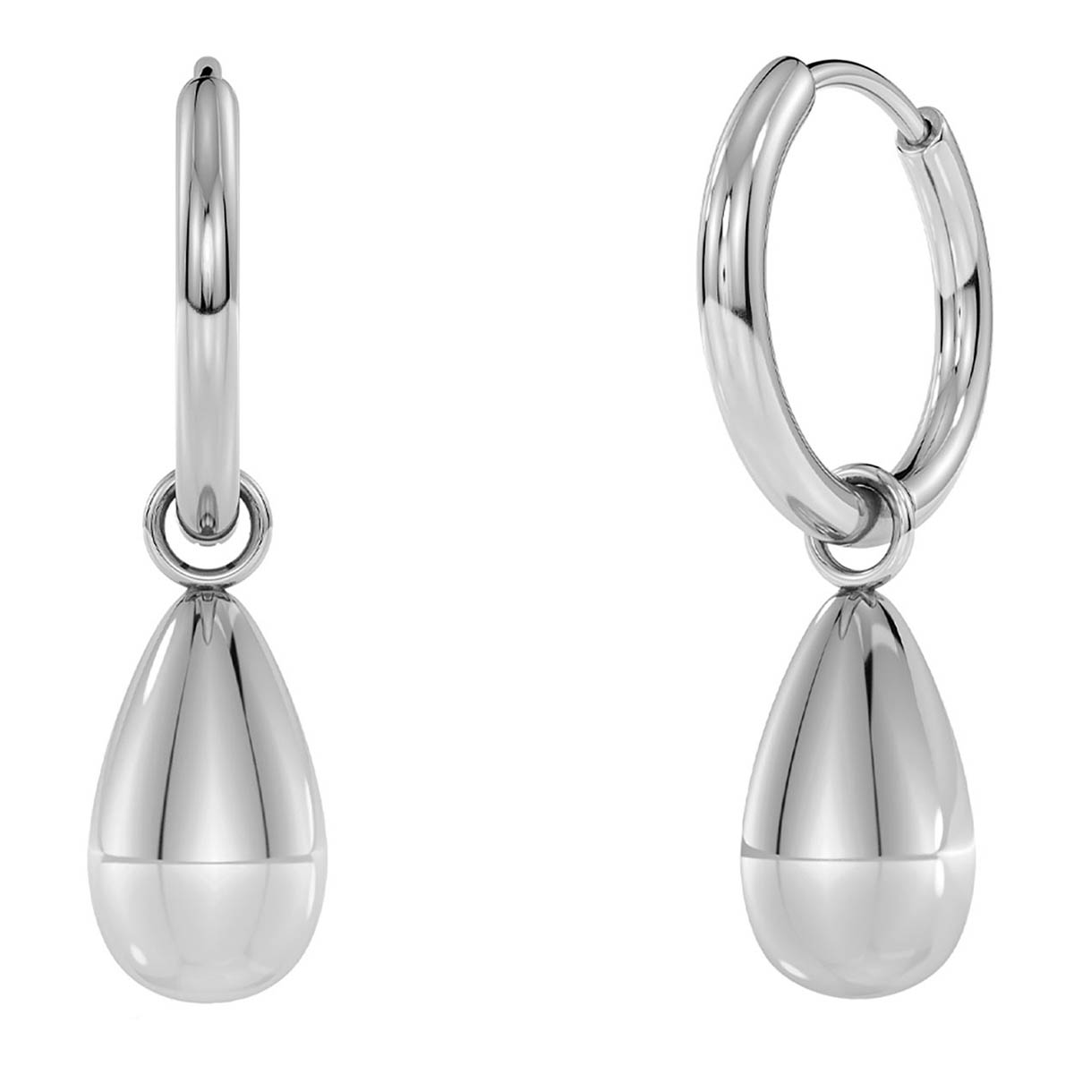 Edblad Drop earhoops steel 130606