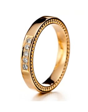 Lumoava I Do diamond ring yellow gold 723390000