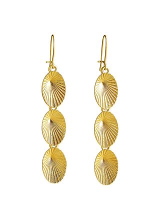 Ritva-Liisa Pohjalainen Sisin gold earrings 3-piece 53 595 00 003