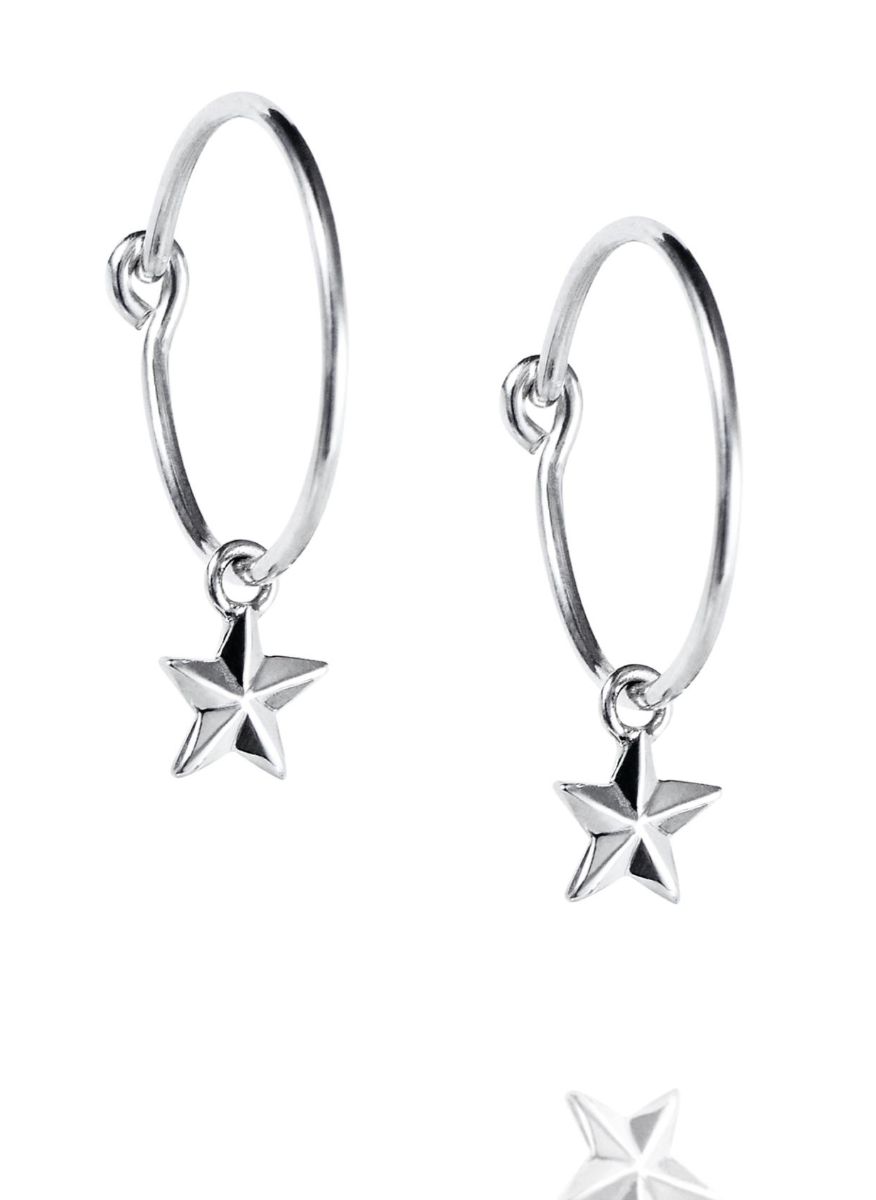 Efva Attling Micro Catch A Falling Star Hoops 12-100-02260-0000