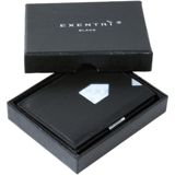 Exentri RFID protected Wallet Black