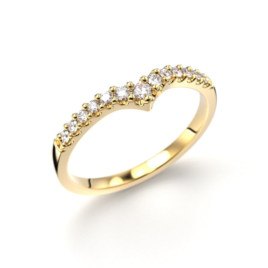 Festive Thelma 111-100-kkvk rivitimanttisormus