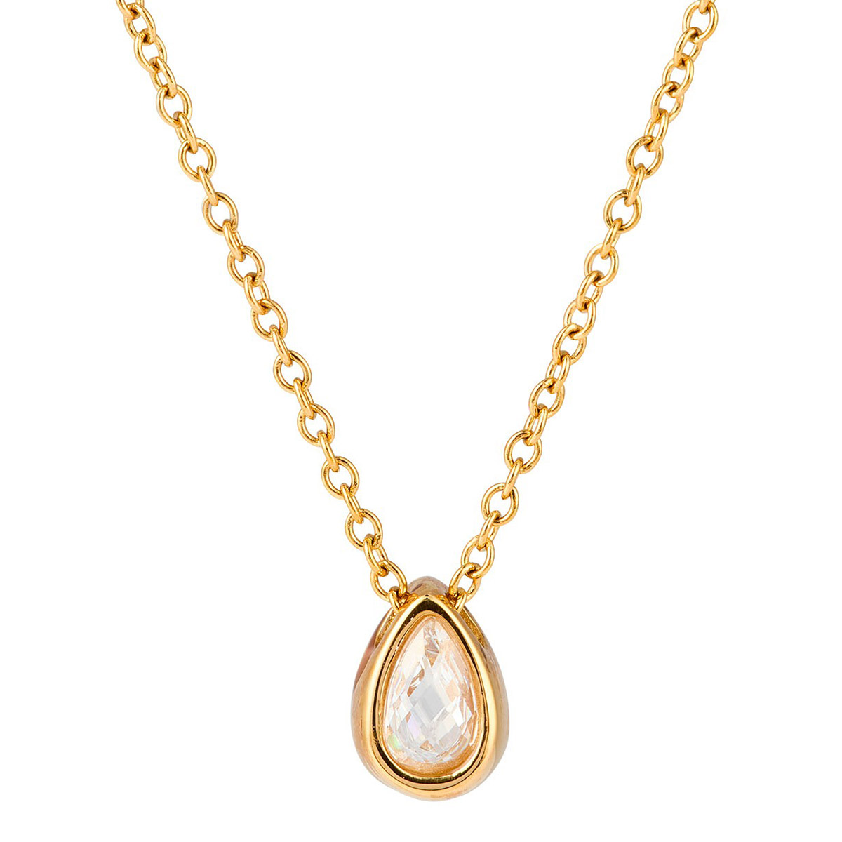 Mockberg x Kenza Céleste golden necklace MB1727