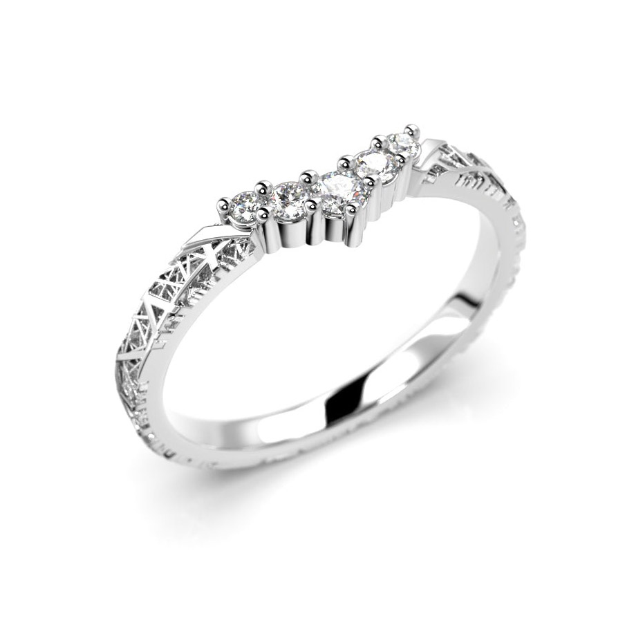 Festive Routa Tieva Sivu diamond ring 14-733-009-VK-LABGVS1