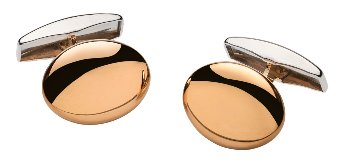 Saurum Gold Cufflinks 734800000