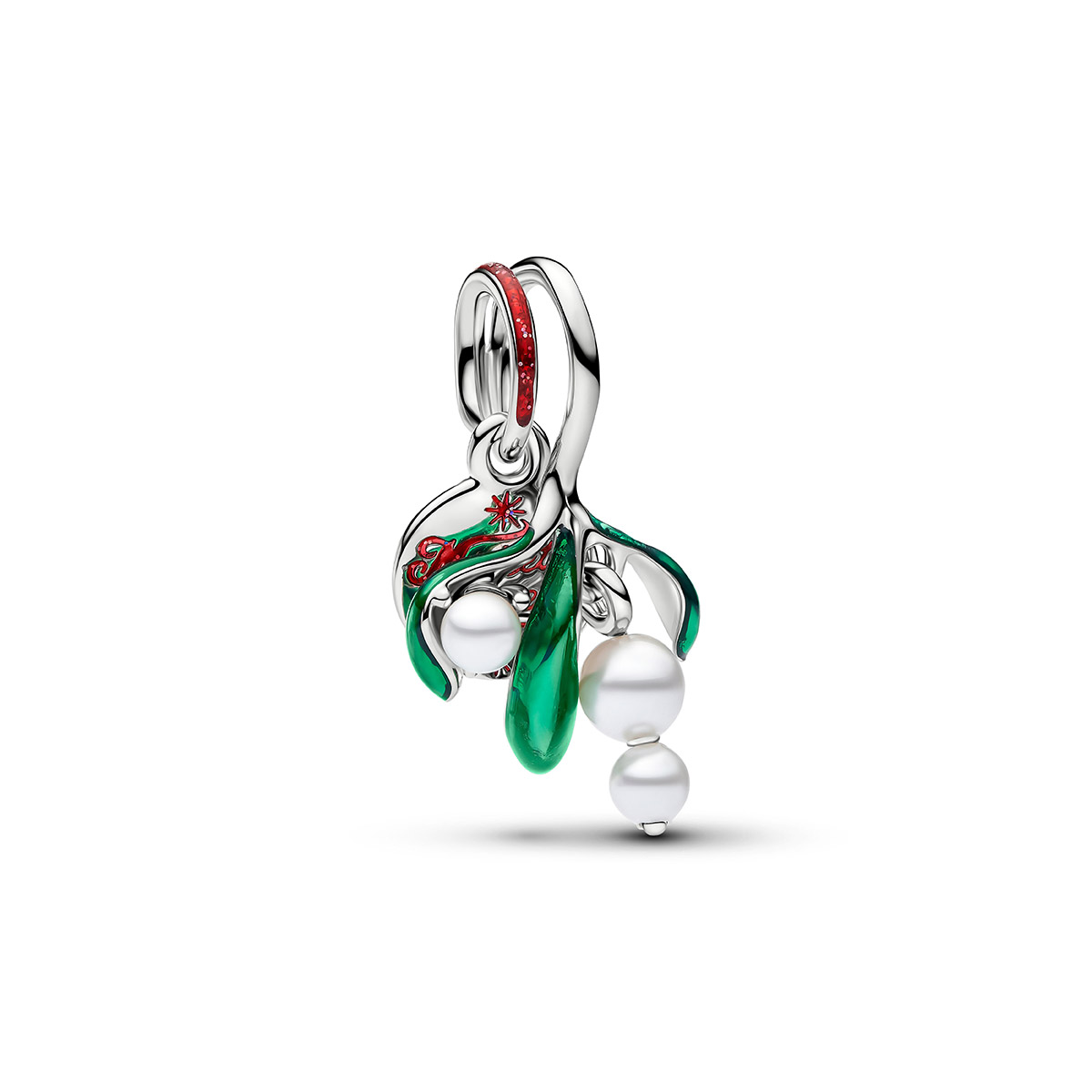 Pandora Moments Mistletoe Dangle Charm 735066C01