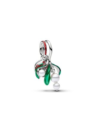 Pandora Moments Mistletoe Dangle Charm 735066C01
