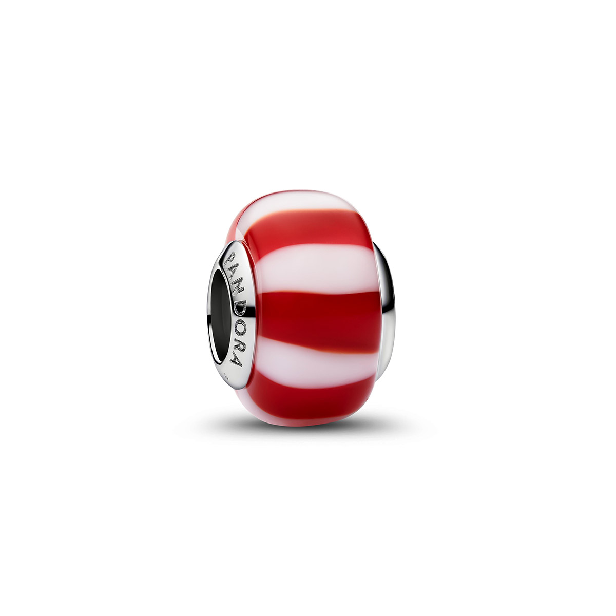 Pandora Moments Red Peppermint Murano Glass Charm 735071C01