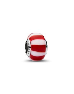 Pandora Moments Red Peppermint Murano Glass Charm 735071C01