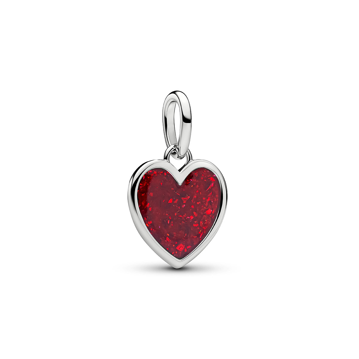 Pandora Moments Engravable Red Heart Charm 735088C03