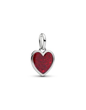 Pandora Moments Engravable Red Heart Charm 735088C03