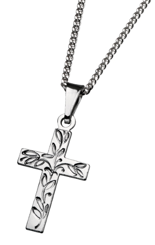 Saurum confirmation cross , Silver 5038 00 000
