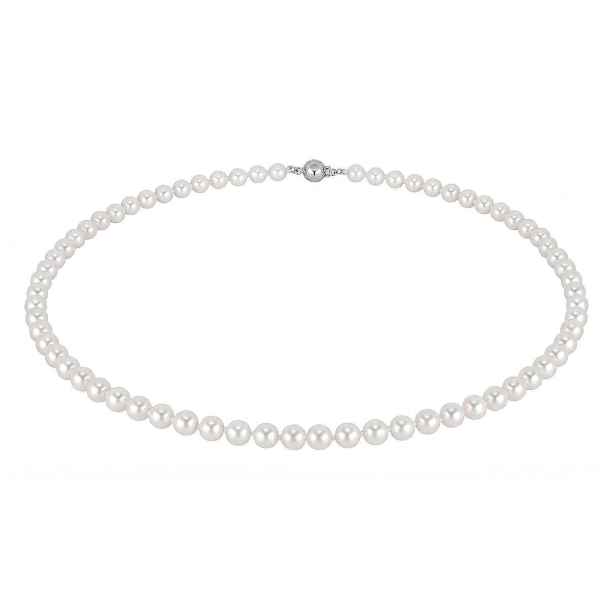 Lykken Pearls freshwater pearl necklace 5-6mm 45cm