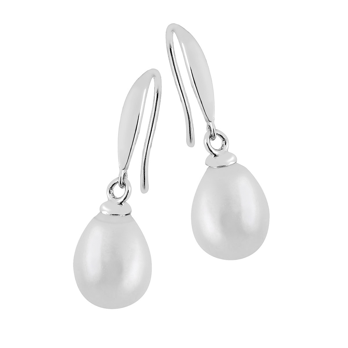 Lykken Pearls drop pearl earrings 7-8mm
