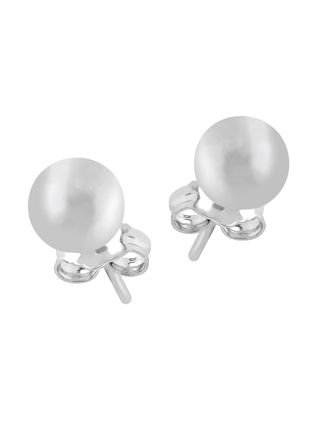 Lykken Pearls pearl stud earrings 5-6mm