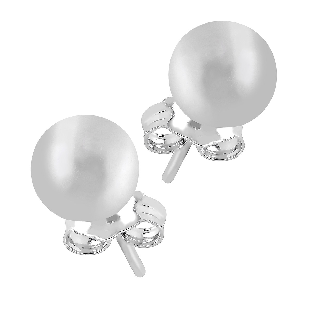 Lykken Pearls pearl stud earrings 6-7mm