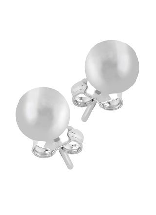 Lykken Pearls pearl stud earrings 6-7mm