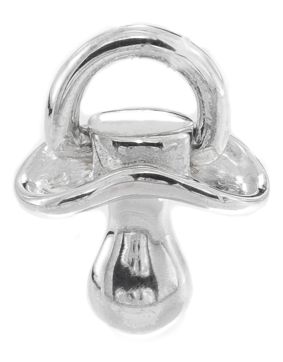 Silver Bar Big pinky pendant 13 mm 7452