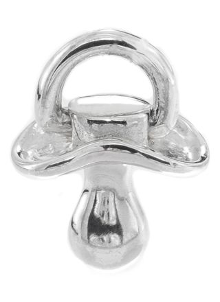 Silver Bar Big pinky pendant 13 mm 7452