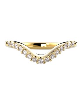 Festive Auréa Side 0.15 ct diamond ring 746-015-KK