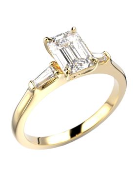 Festive Serena Trilogy 1.20 ct diamond ring 757-120-KK