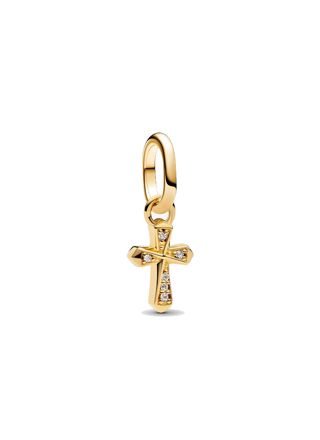 Pandora ME sparkling cross mini dangle charm 763044C01