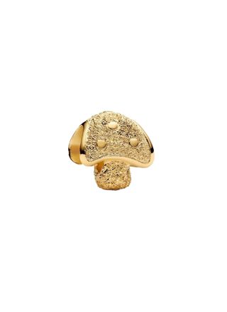 Pandora Moments gold-plated mini charm mushroom 764048C00