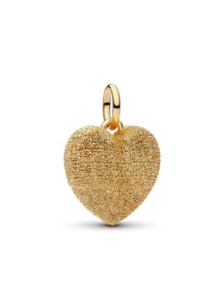 Pandora Moments Textured Puffy Heart Dangle Charm 765073C00