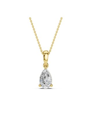 Midem Oslo diamond pendant 0.50ct gold