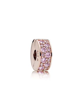 Pandora 781817PCZ Pink Shining Elegance Rose clip