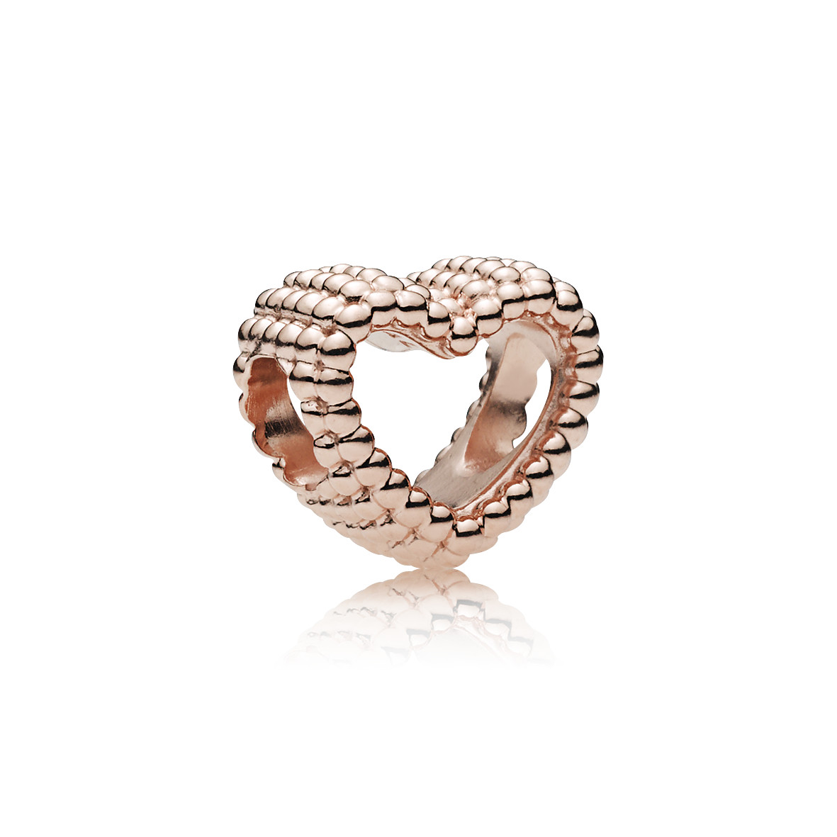 Pandora Beaded Heart Rose 787516 hela