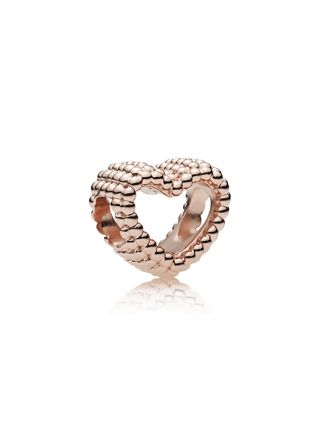 Pandora Beaded Heart Rose 787516 hela
