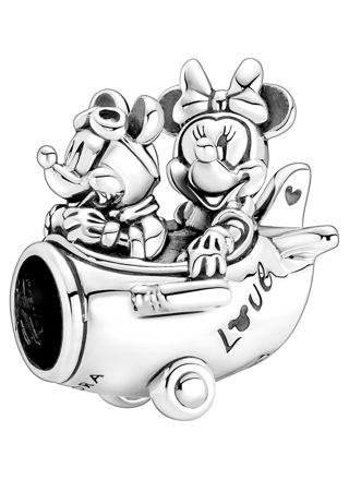Pandora Disney charm Mickey Mouse & Minnie Mouse Airplane 790108C00
